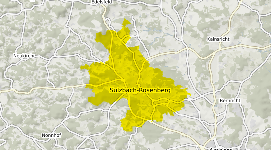 Immobilienpreisekarte Sulzbach Rosenberg